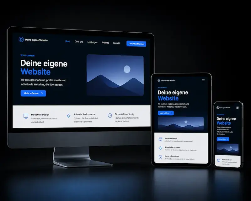 Eigene Website